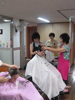 2011.8.10 이미용봉사