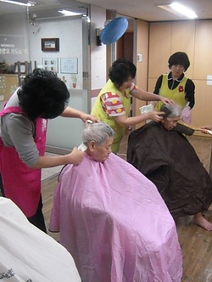 2011.12.14 이미용봉사