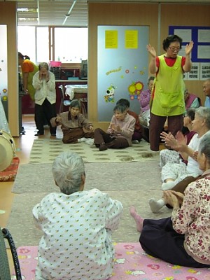 6월 3일 민요공연(데이케어&요양원)