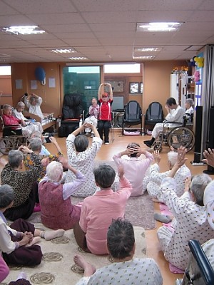 5월18일 건강체조 강습(데이케어&요양원)