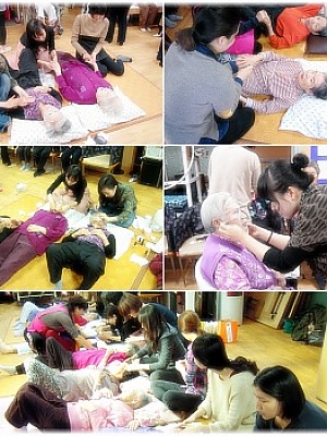 아모레퍼시픽 봉사단 방문