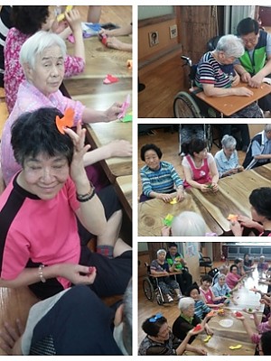 7월 20일 종이접기